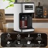 Kismile 24-Hour Programmable Coffee Maker - Drip Coffee Machine with 10-Cup Capacity, Bold Brew Mode, Auto Pause, Keep Warm Function - 2 of 4