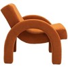 Meridian Furniture,Corduroy Corduroy Fabric Accent Chair - 4 of 4
