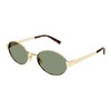 Saint Laurent NEW WAVE SL 692 003 Womens Oval Sunglasses Gold 55mm - 2 of 3