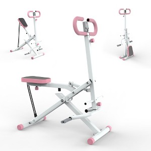 Angel Sar Squat Machine for Home, Foldable Glutes Trainer with Resistance Bands, Butt Hip Thrust Leg Press Equipment for Home Gym - 1 of 4