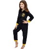 Harry Potter Unisex Kids Hooded Pajama Union Suit - 2 of 4