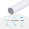Unique Bargains PVC Water Plumb DIY Crafts High Impact Rigid Round Pipes 8" Length - 3 of 4