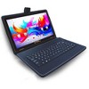 LINSAY® 10.1" Octa Core  256GB Storage Android 15 Tablet Dual Camera Android with Black Keyboard - 2 of 3