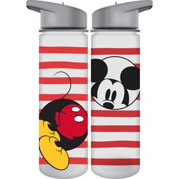 Disney Classic Characters Mickey Minnie 24 Oz UV Plastic Water Bottle