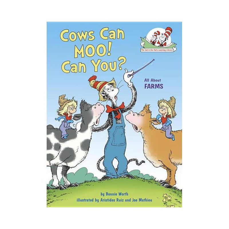 Cows Can Moo! Can You? : All About Farms -  by Bonnie Worth (Hardcover), 1 of 2