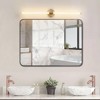POWLIG Modern Dimmable Wall Sconce Strip Mirror Headlights Dresser Light Bar - 2 of 4