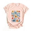Simply Sage Market Watercolor Daisy Garden Short Sleeve Tee - 2 of 4
