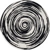 Unique Loom Braided Chindi Collection Area Rug - Oreo - 2 of 4