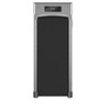 HFYee Walking Pad Treadmill with Armrest, LED Display and Silent Motor, Foldable Design Under Desk Treadmill for Home, Black, Silver - 3 of 4