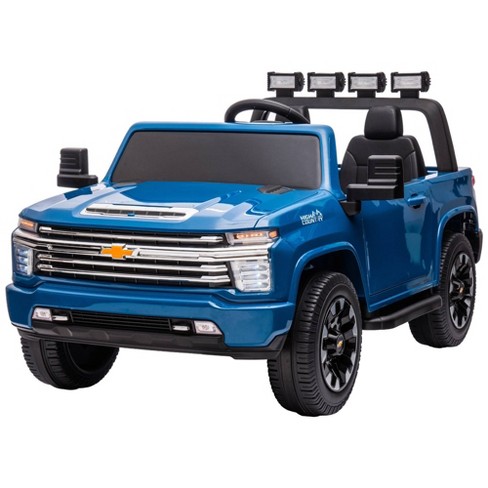 Kool Karz 24v 4x4 Chevrolet Silverado Two Seater Powered Ride-on : Target