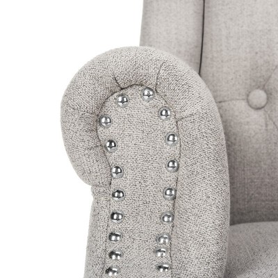 Gray High Back Fabric Executive Swivel Desk Chair