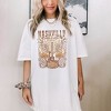 Simply Sage Market Women's Nashville Guitar Wings Short Sleeve Garment Dyed Tee - 2 of 2