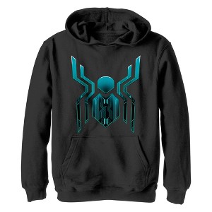 Boy's Marvel Spider-Man: Far From Home Modern Logo Pull Over Hoodie - 1 of 4