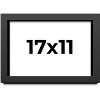 PosterPalooza | Shadow Box 1.5" Depth Black Picture Frame - UV Acrylic, Backing Board, Hanging Hardware - 2 of 4