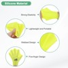 Unique Bargains Silicone Swimming Gloves Webbed Gloves Finger Frog Type for Diving 1 Pair - 2 of 4