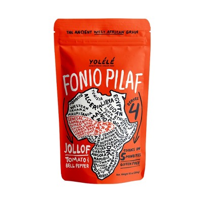 Yolélé Fonio Pilaf Jollof Tomato & Bell Pepper - 10oz