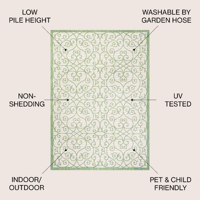 Handmade Geometric Gray Synthetic 4'x6' Easy-Care Area Rug