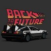Men's Back to the Future DeLorean Cartoon T-Shirt - 2 of 4