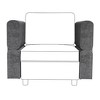 Chenille Reversible Sectional Sofa, 9-Seater Modular Sectional Sofa, U-Shape Modular Couch Storage Seats Ottomans with Chaise - 3 of 4