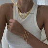 Diamond Choker Necklace for Women: Dainty 14K Gold/Sterling Silver Gold Plated CZ Jewelry, Trendy Gift - 4 of 4