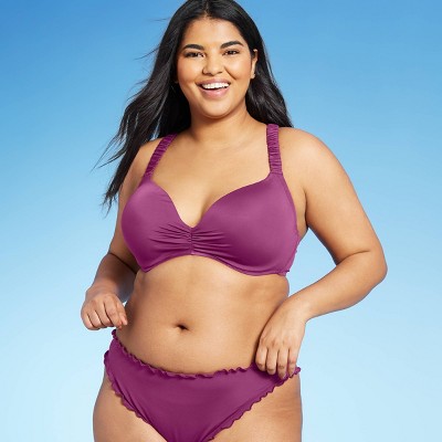 ruffle strap bikini