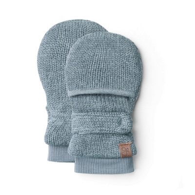 Goumikids Organic Cotton Knit Stay-On Baby Mitts