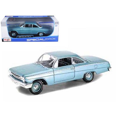 1962 Chevrolet Bel Air Turquoise 1/18 Diecast Model Car by Maisto