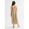 August Sky Women's Sleeveless Solid Color Midi Dress - 2 of 4