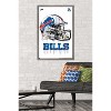 Trends International NFL Buffalo Bills - Drip Helmet 20 Framed Wall Poster Prints - 2 of 4
