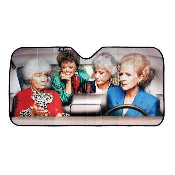 Just Funky The Golden Girls 57 X 28 Inch Car Sunshade
