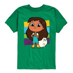 Boys' - Rosie's Rules - Rosie And Gatita Short Sleeve Graphic T-Shirt - 1 of 4