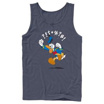Men's Mickey & Friends Donald Duck Angry Jump Tank Top