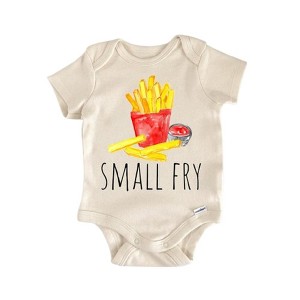 Small Fry French Fast Food Foodie - Baby Boy Girl Clothes Infant Onesie® Funny Cute GS1 BBY - 1 of 1