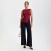 Women's Rib-Knit Vest - A New Day™ Wine Red - 4 of 4
