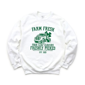 Simply Sage Market Women's Graphic Sweatshirt Farm Fresh Shenanigans - 1 of 3