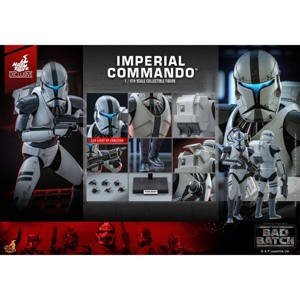 Imperial Commando Star Wars The Bad Batch TMP Fully Poseable Exclusive Hot Toys - 1 of 4