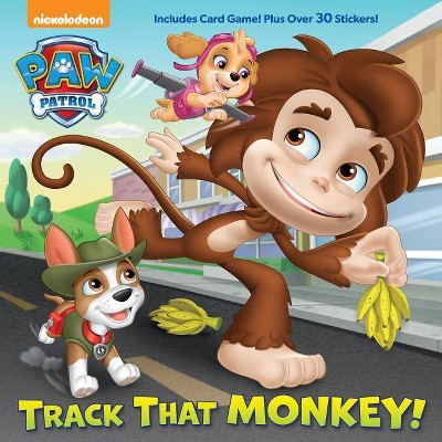 Track That Monkey! -  (PAW Patrol) by Casey Neumann (Paperback)