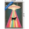 Trends International Ray Heere - UFO Cow Abduction 8 Framed Wall Poster Prints - 3 of 4
