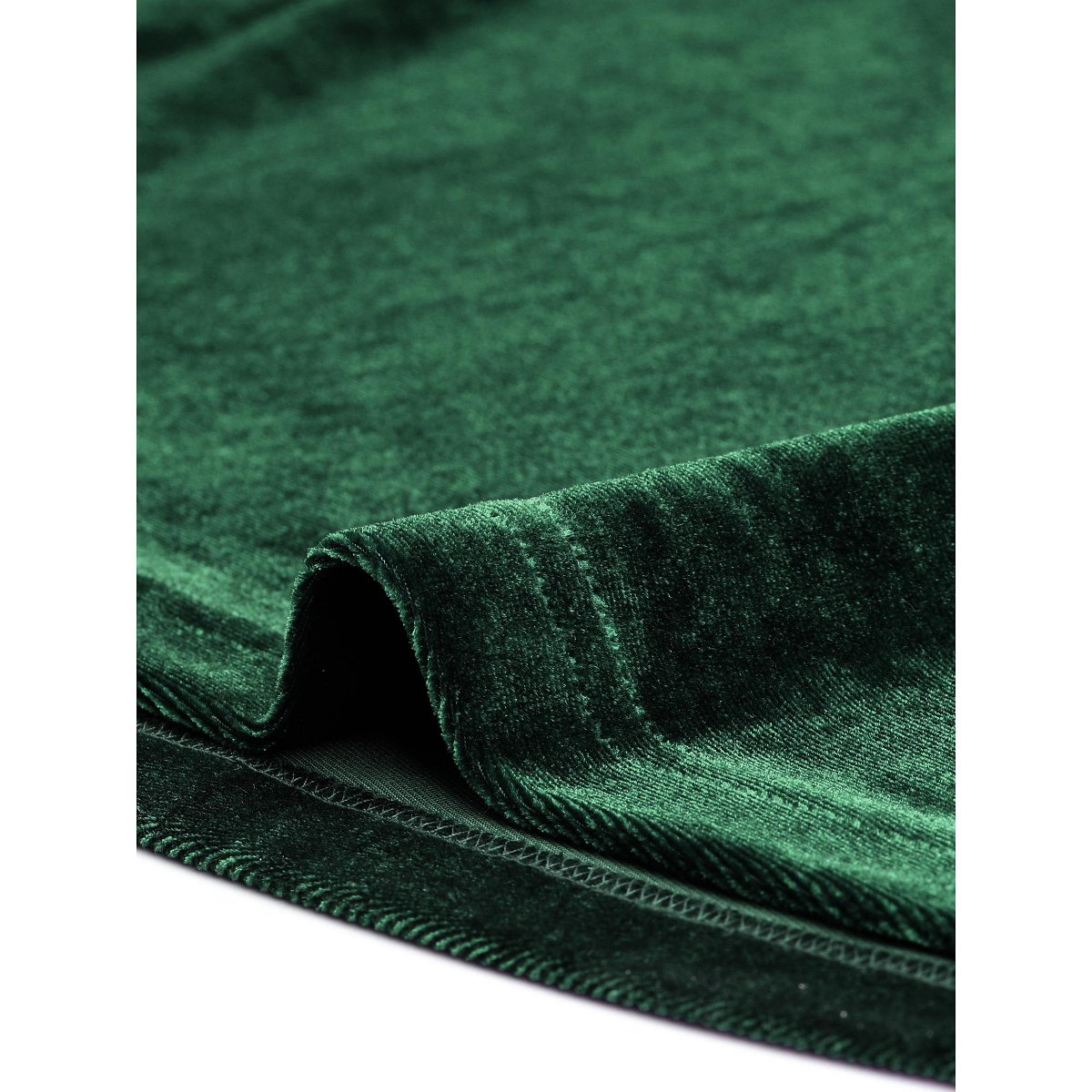 Женские платья INSPIRE CHIC Women's Off Shoulder 3/4 Sleeve Velvet Bodycon Mini Dress Small Dark Gree — фото 5
