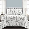 Paris Bonjour Quilt Set - Lush Décor - 2 of 4