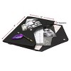 Smead Soft Touch Cloth Expanding File, 2" Expansion, Magnetic Closure, Tabloid Size, Black (70923) - 4 of 4