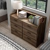 miBasics Dovecalm Transitional 6 Drawer Dresser with Shelf - 3 of 4