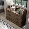 miBasics Dovecalm Transitional 6 Drawer Dresser with Shelf - image 3 of 4