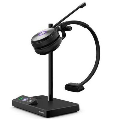 Yealink WH62 Mono Teams Headset - Wireless DECT - Model WH62MONOTEAMS