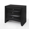 NicBex 2-Drawer Nightstand with Metal Handles Modern Bedside Table End Table for Living Room, Bedroom - 3 of 4