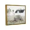 Stupell Industries Vintage Country Flower Wagon Framed Canvas - 3 of 3