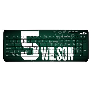 NFL New York Jets Players Game Tactic Wireless USB Keyboard - 1 of 4