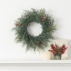 Sullivans Artificial Frosted Arborvitae Wreath - 2 of 4