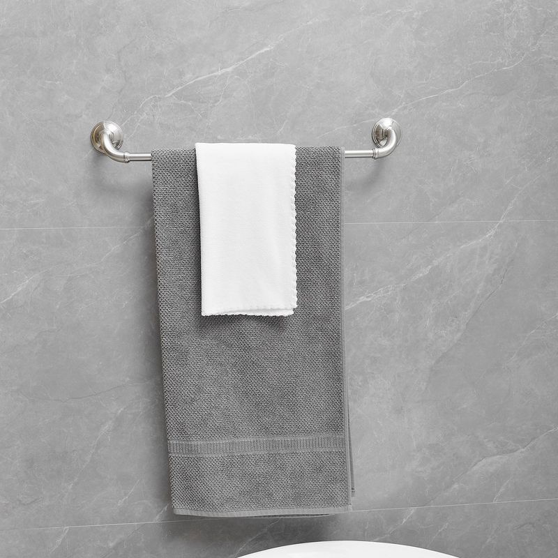 BWE 4-Piece Bath Hardware Set Towel Bar Hand Towel Holder Toilet Paper Holder Towel Hook Farmhouse, 2 of 10
