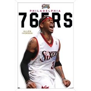 Trends International Allen Iverson - Feature Series 23 Framed Wall Poster Prints - 1 of 4